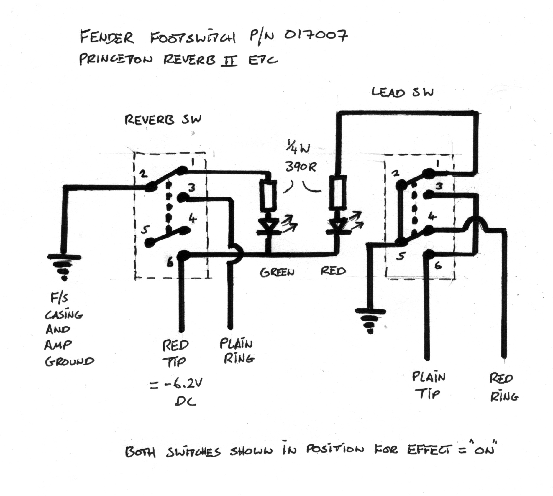 footswitch schematic