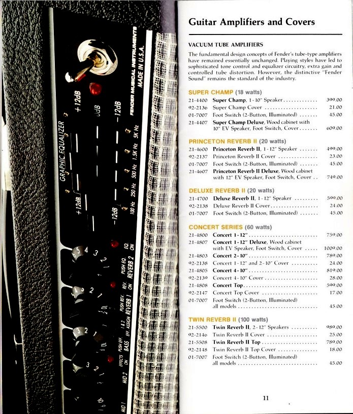 price list page 1