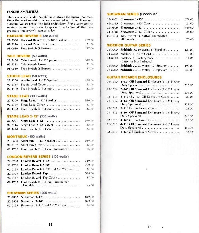 price list page 2